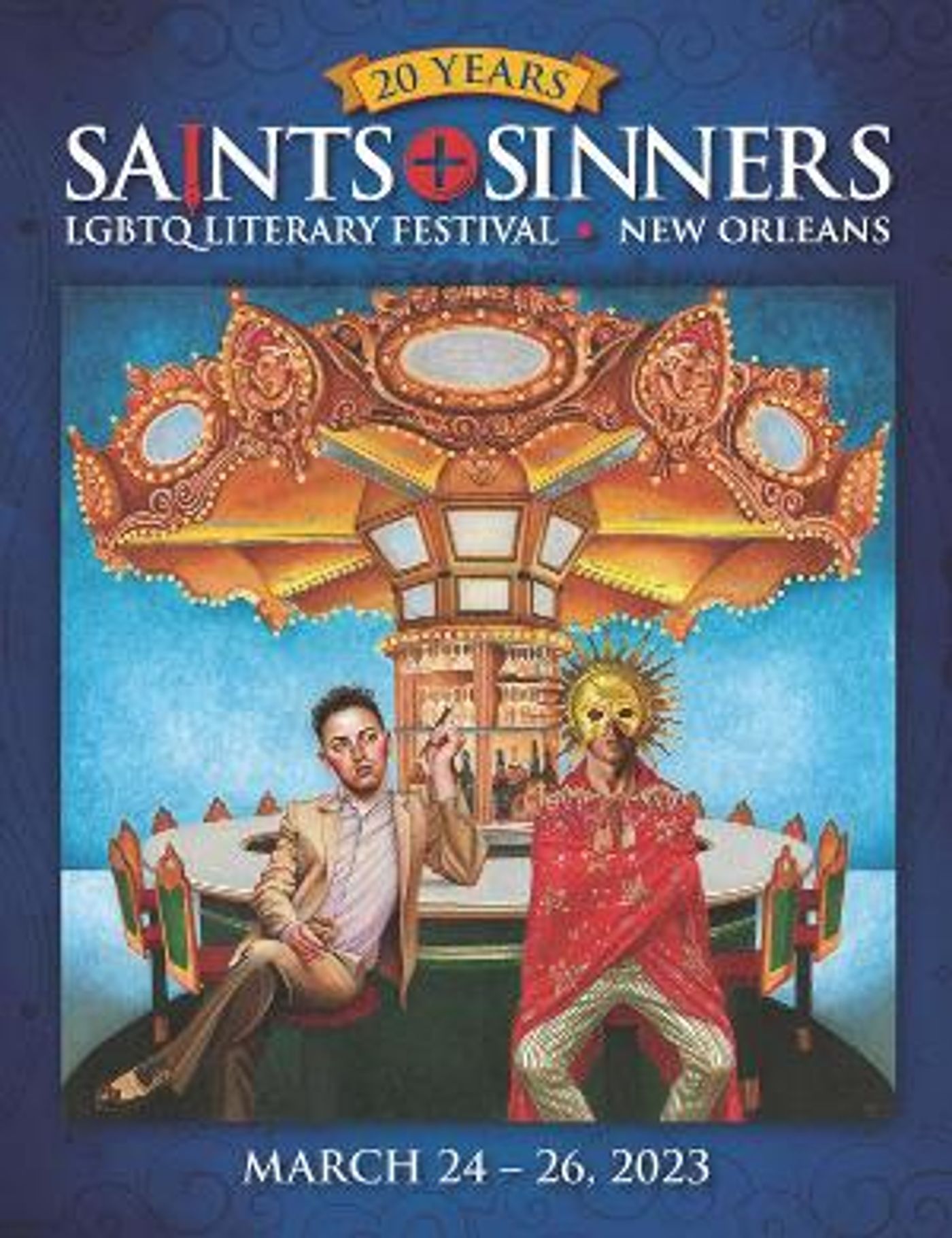 SAINTS & SINNERS LGBTQ+ Literary Festival to Celebrate 20th Year This Month  Image