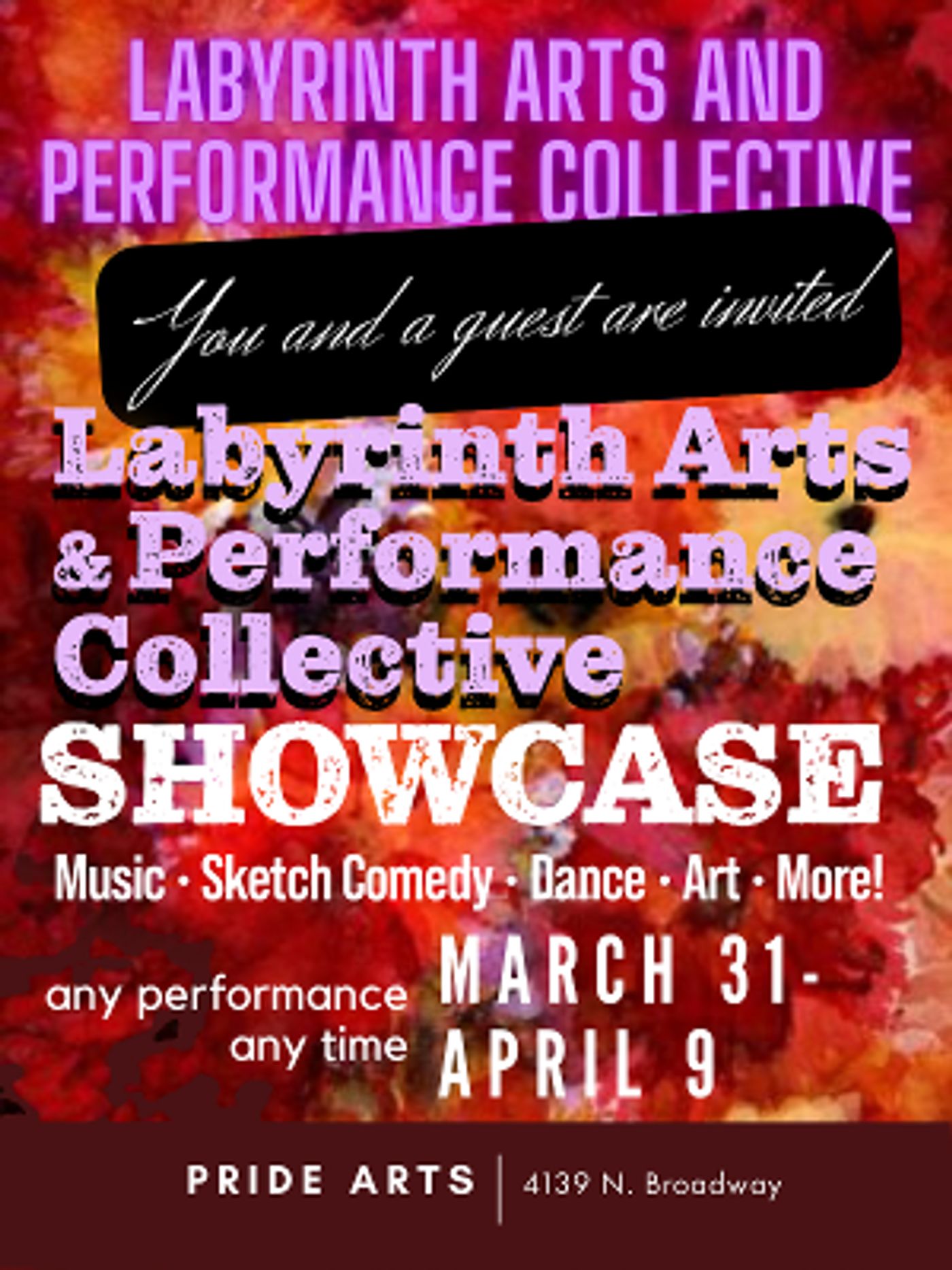 Labyrinth Arts and Performance Collective Announces Lineup For its Labyrinth Arts and Performance Collective Showcase  Image