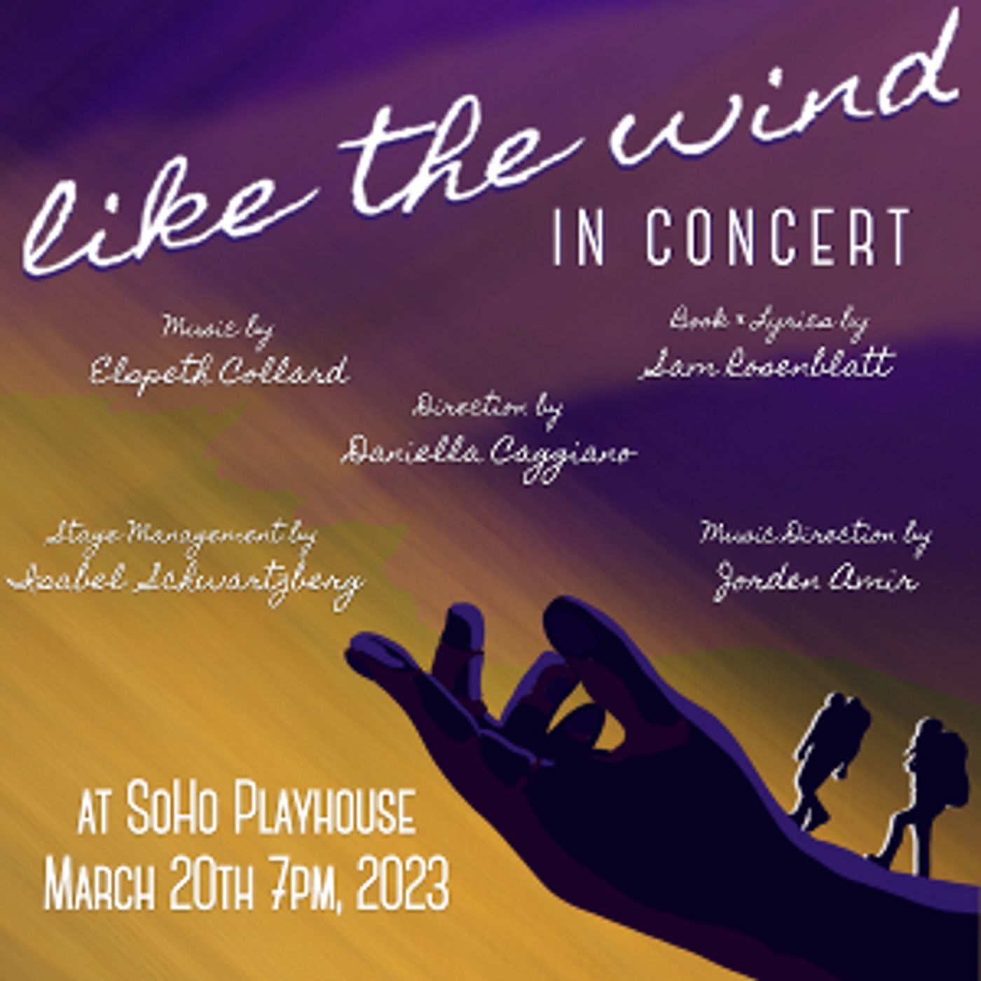 LIKE THE WIND Benefit Concert Comes to SoHo Playhouse  Image