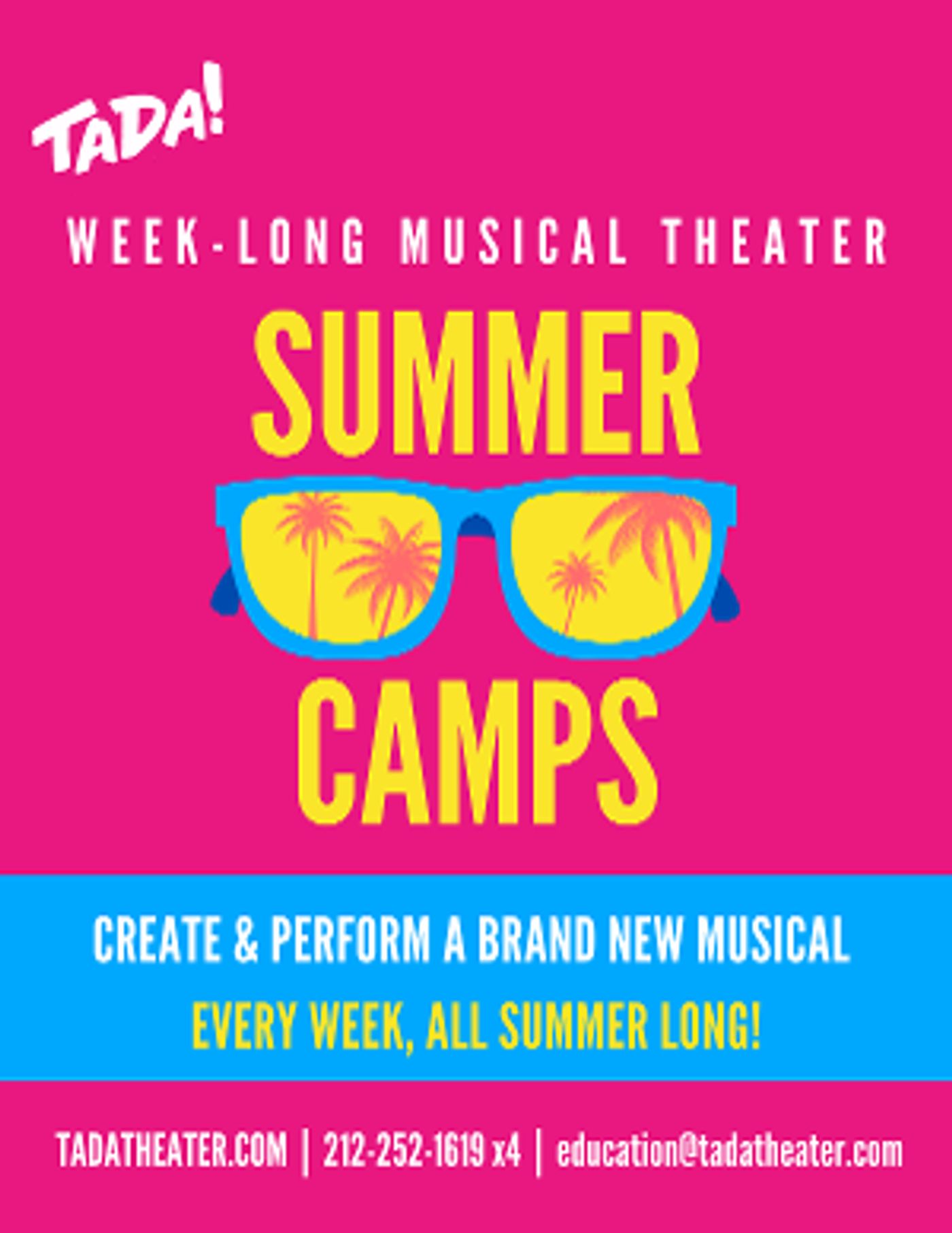 TADA! Youth Theater Announces In-Person Musical Theater Summer Camps  Image