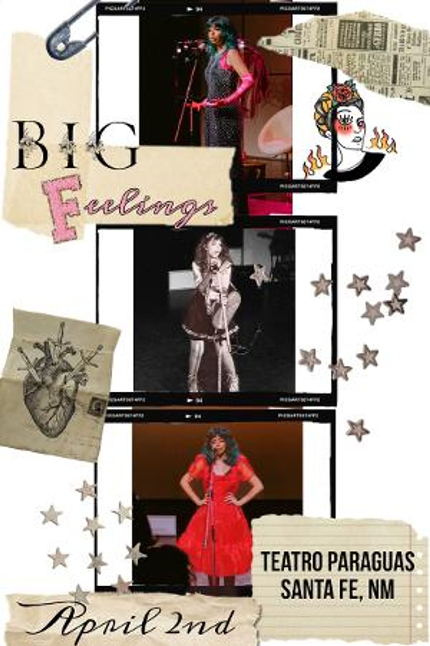 Teatro Paraguas Presents BIG FEELINGS With Gigi Bella  Image
