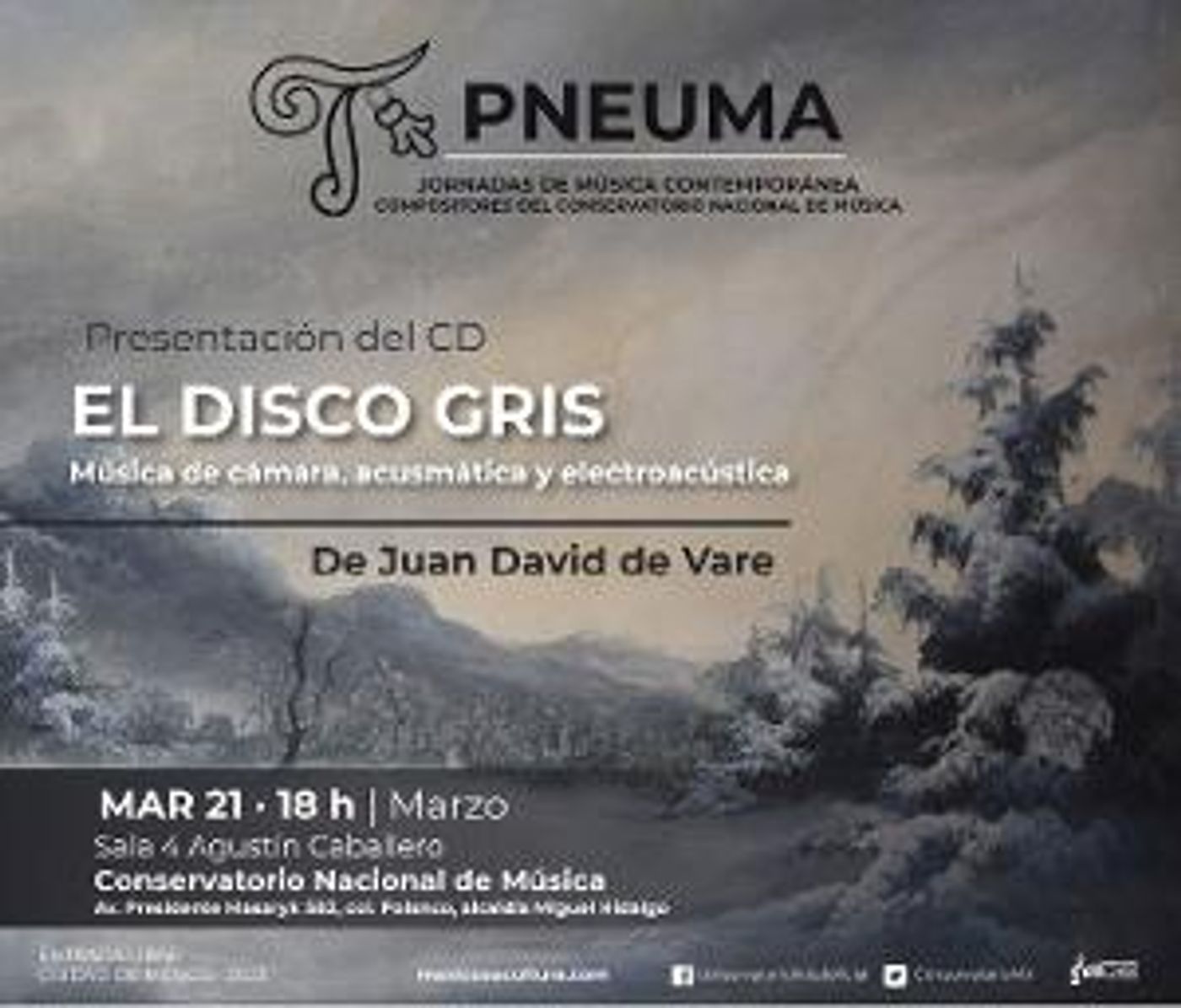 El Disco Gris. Música De Cámara, Acusmática Y Electroacústica, La Más Reciente Producción De Juan David De Vare  Image