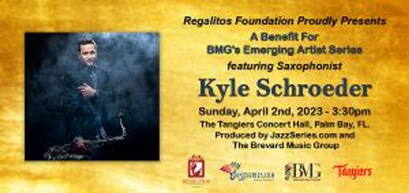 Contemporary Jazz Saxophonist Kyle Schroeder To Perform Live In Palm Bay  Image