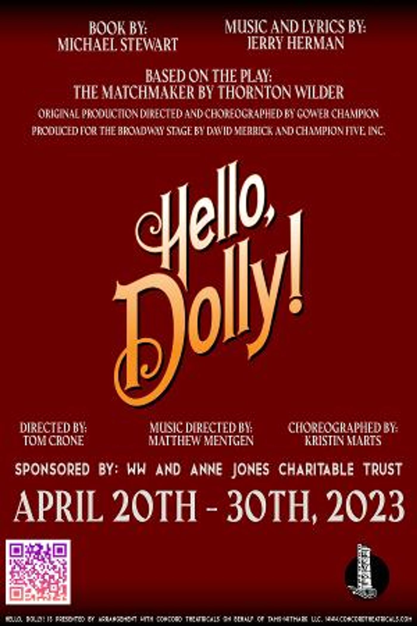 The Royal Players Presents HELLO, DOLLY! This April  Image