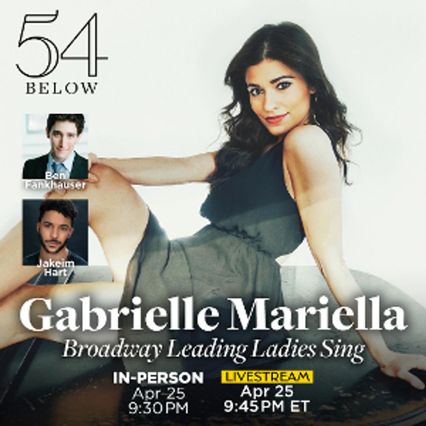 Gabrielle Mariella Brings BROADWAY LEADING LADIES SING to 54 Below  Image