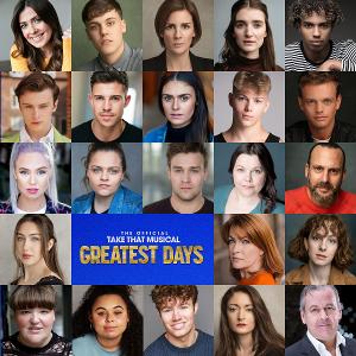 Cast Set For the UK Tour of GREATEST DAYS The Official Take That Musical  Image