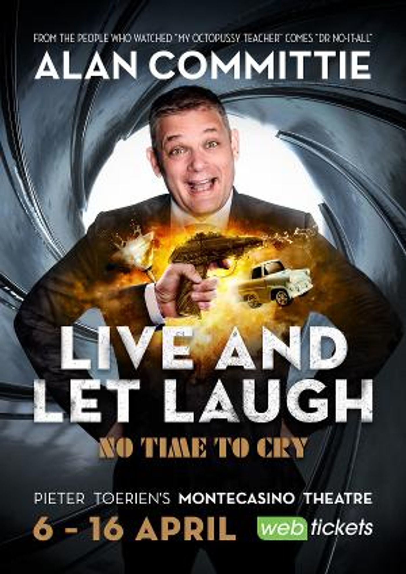 Alan Committie's LIVE AND LET LAUGH to Return to The Pieter Toerien Theatre in April  Image
