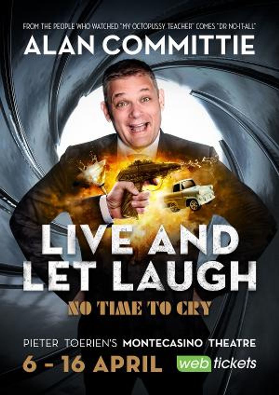 Alan Committie's LIVE AND LET LAUGH to Return to The Pieter Toerien Theatre in April Image
