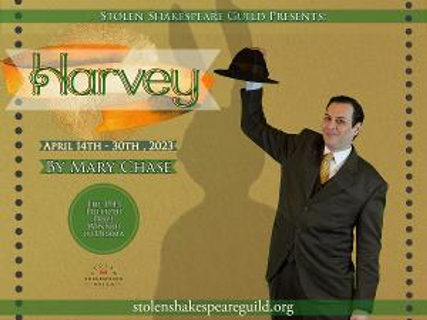 Stolen Shakespeare Guild to Present HARVEY in April  Image