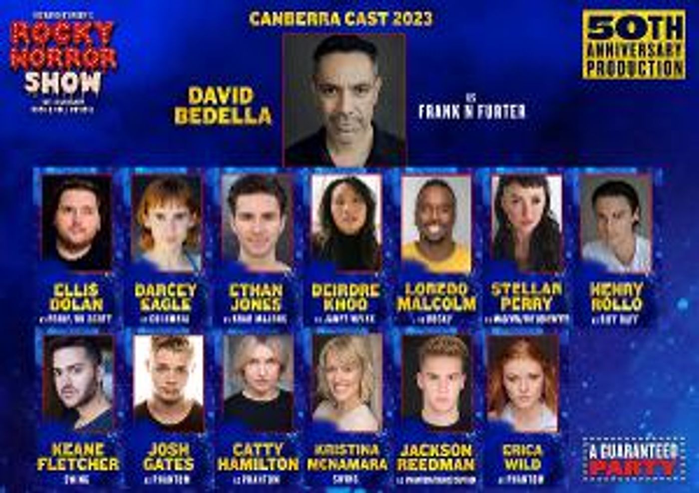 THE ROCKY HORROR SHOW 50th Anniversary Tour Is Coming To Canberra  Image