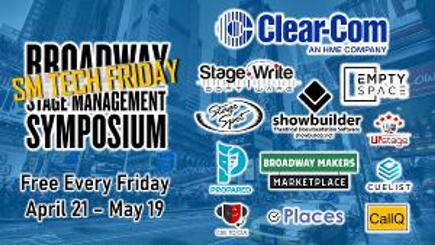 Broadway Stage Management Symposium Reboots Free Online Sessions For Stage Managers  Image