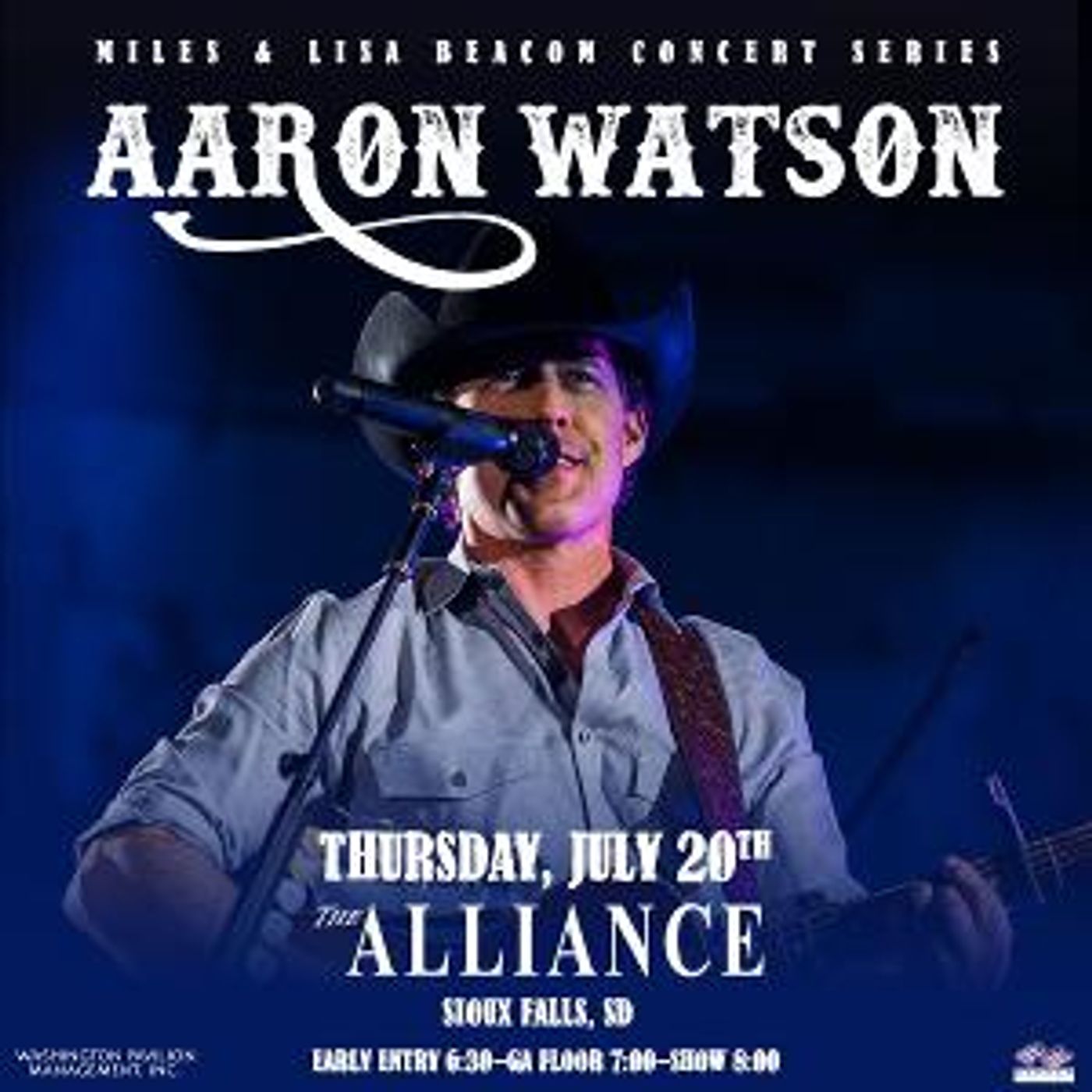 Country Artist Aaron Watson Returns To Sioux Falls This July  Image