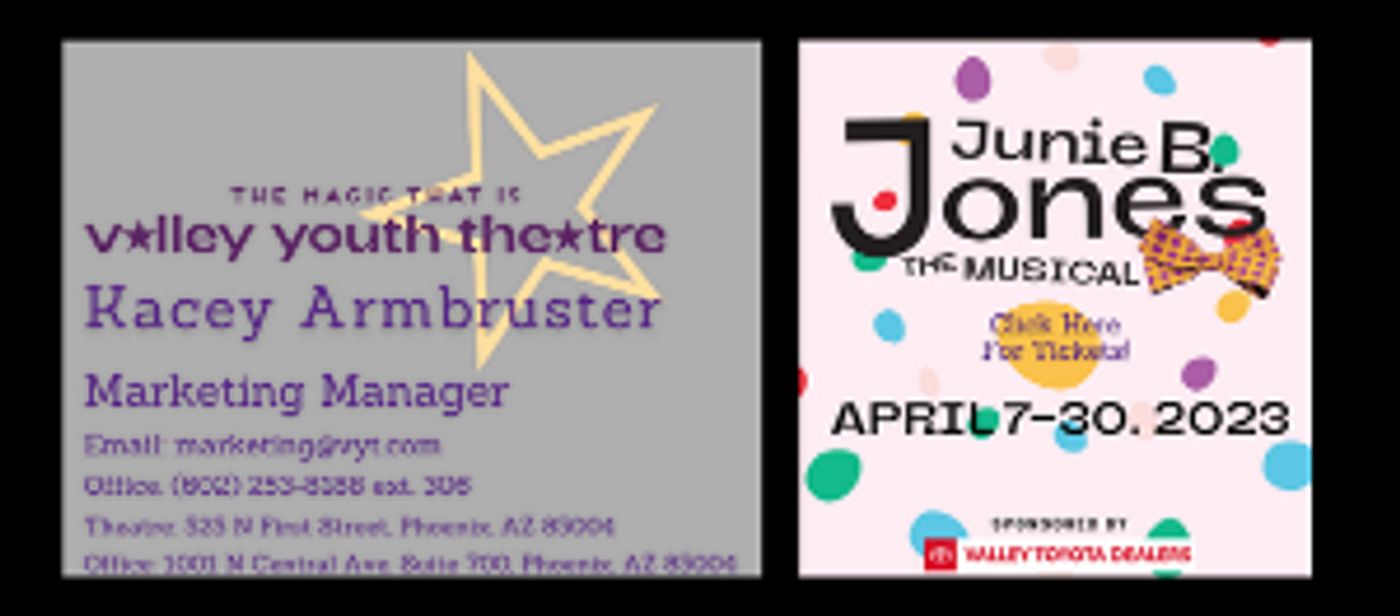 JUNIE B JONES Jumps Off The Page And Onto The Stage At Valley Youth Theatre  Image