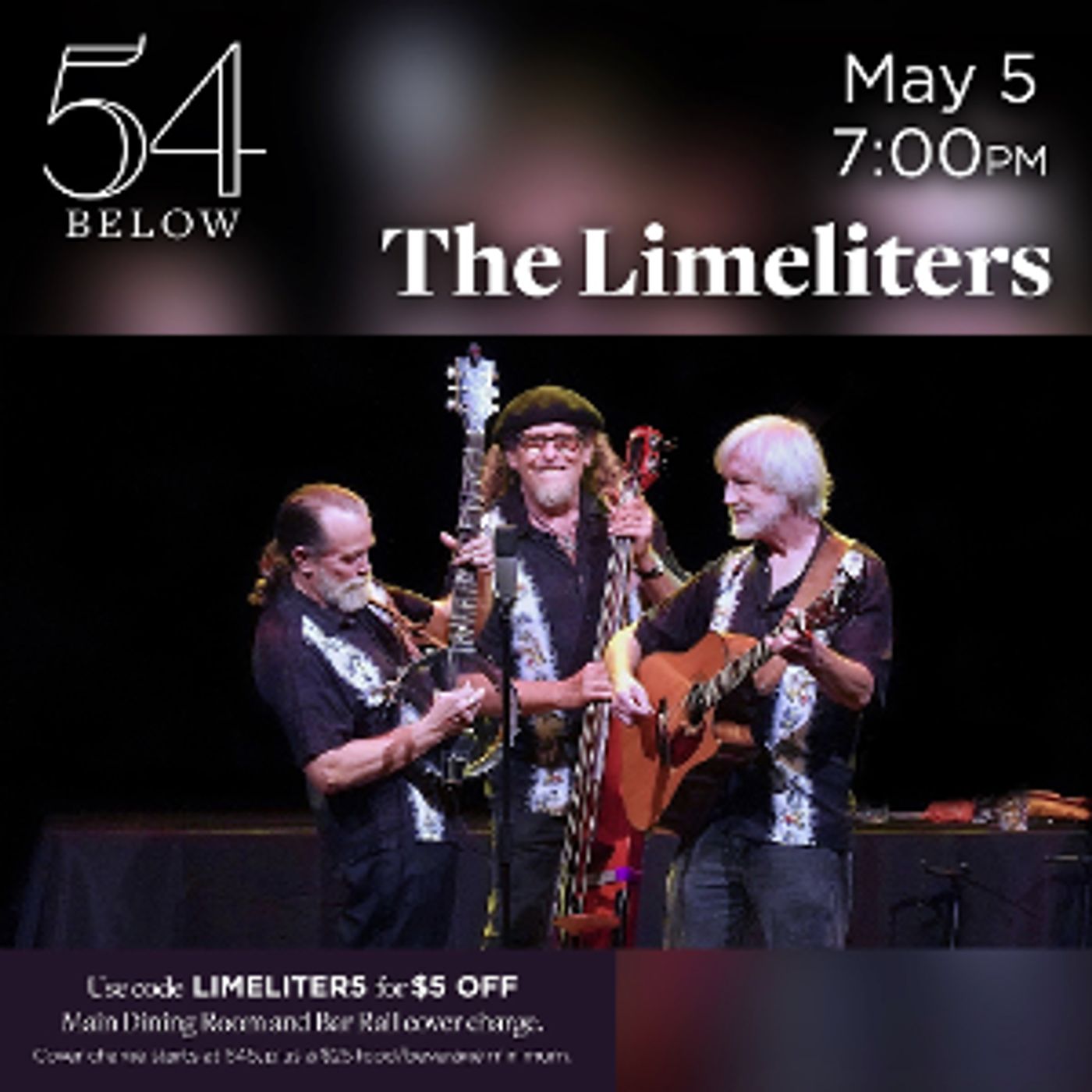 The Limeliters Come to 54 Below Next Month  Image