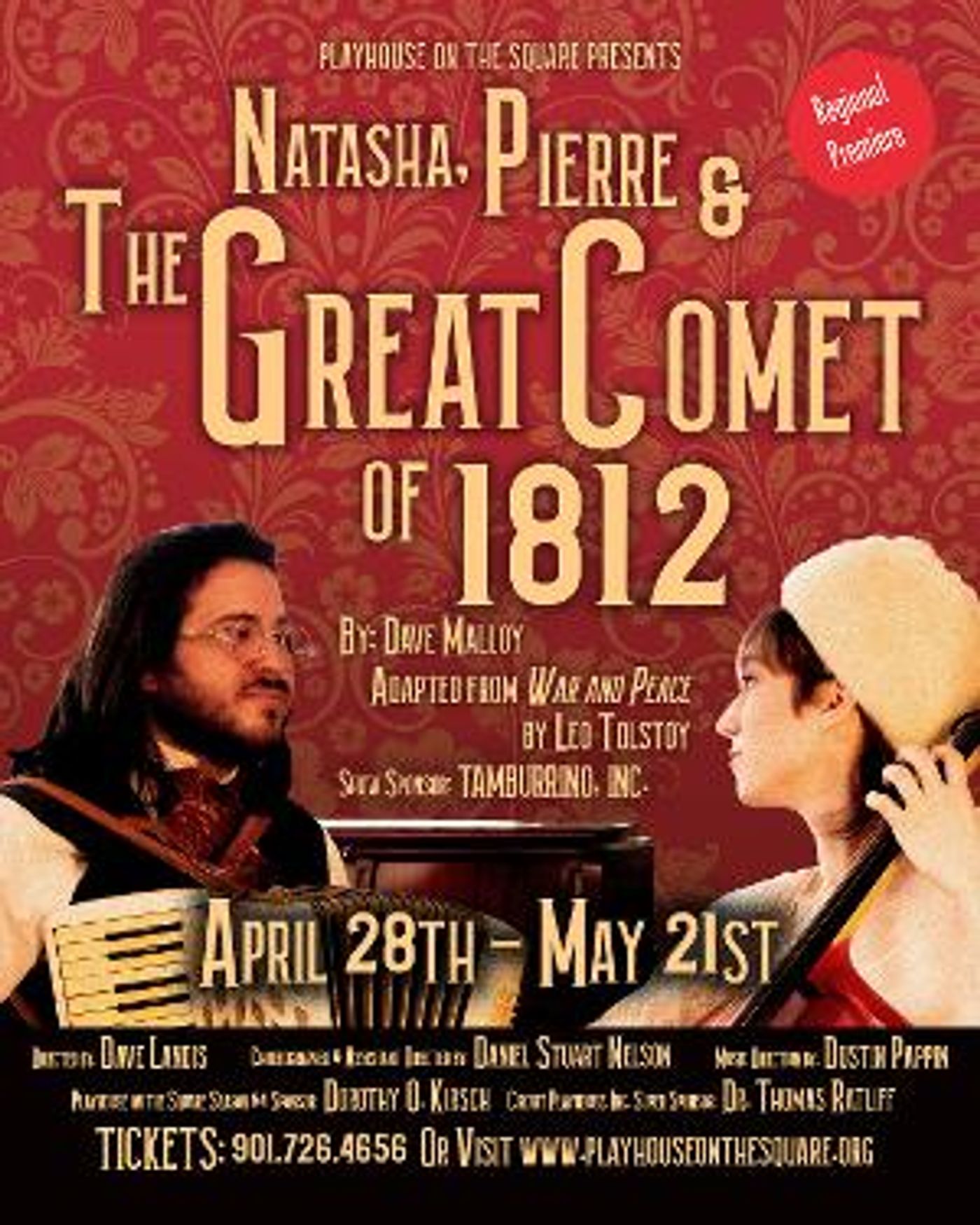 Playhouse On The Square Presents NATASHA, PIERRE & THE GREAT COMET OF 1812 Regional Premiere  Image