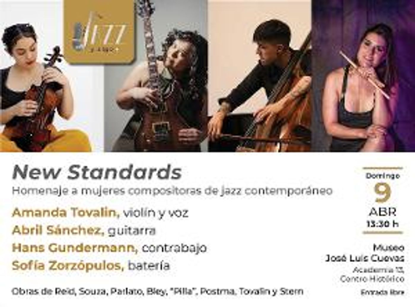 New Standards Dedica Homenaje A Las Mujeres Del Jazz  Image