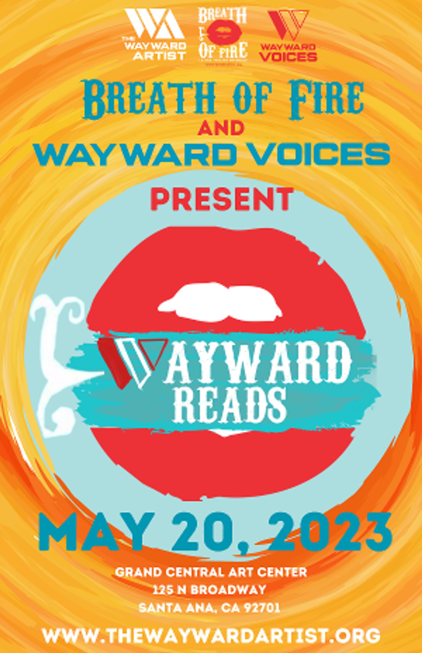 Wayward Voices Presents WAYWARD READS in May  Image
