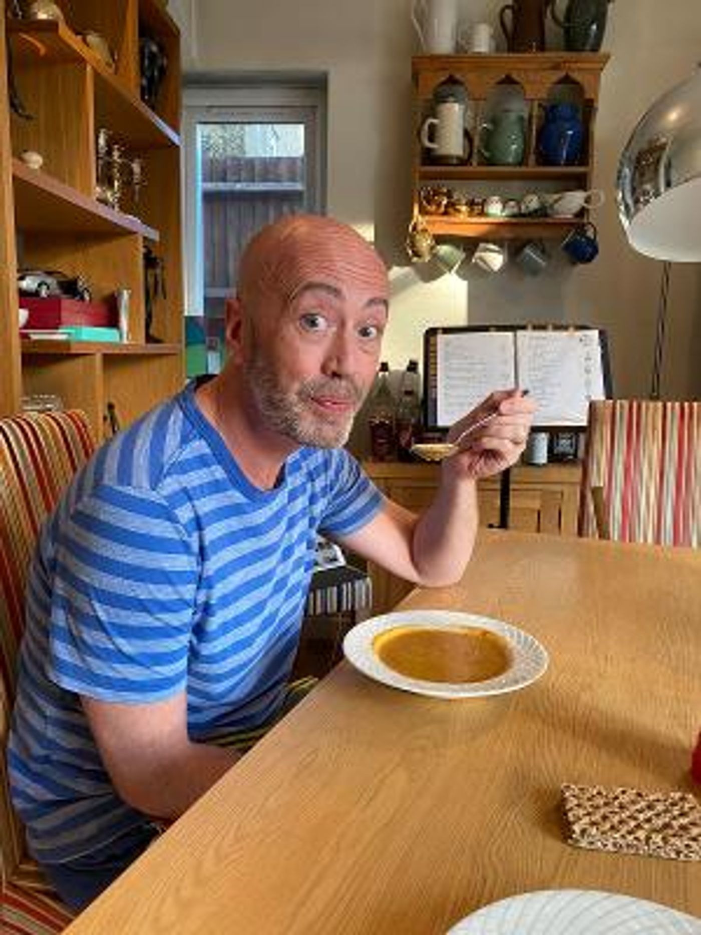 Paulus Invites Victoria Wood Fans to Join Him in a 'National Two Soups Day' Fundraiser This Week  Image