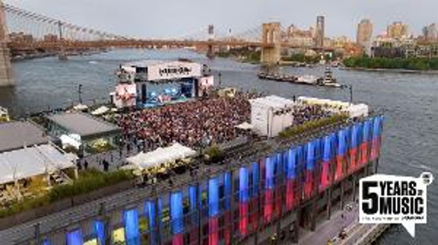 Summer Concert Series On The Rooftop At Pier 17 Celebrates Fifth Season At The Seaport With Lineup Of Over 60 Shows   Image