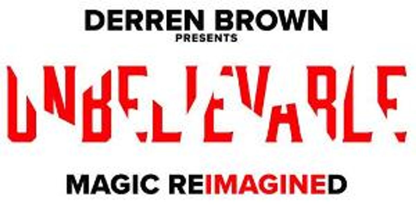 Derren Brown Will Bring UNBELIEVABLE to the Criterion Theatre in September  Image