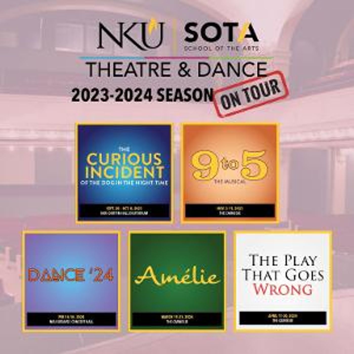 NKU Announces On-Tour Theatre Season  Image