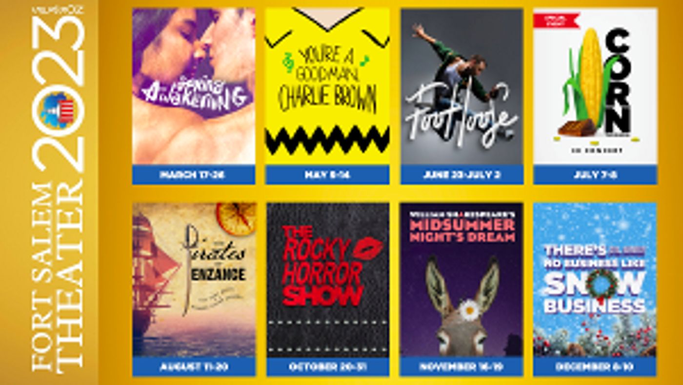 Fort Salem Theater Announces Extended 2023 Line-Up Featuring ROCKY HORROR, FOOTLOOSE, and More  Image