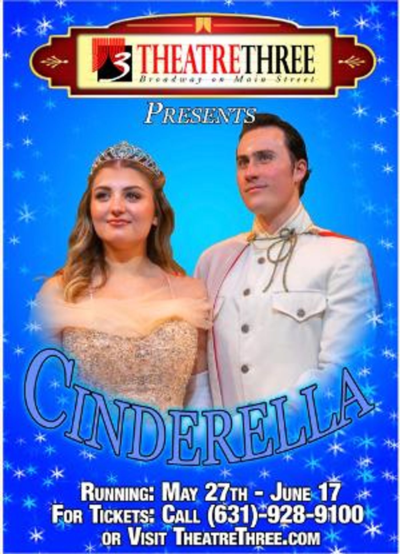 Theatre Three Presents CINDERELLA Next Month  Image