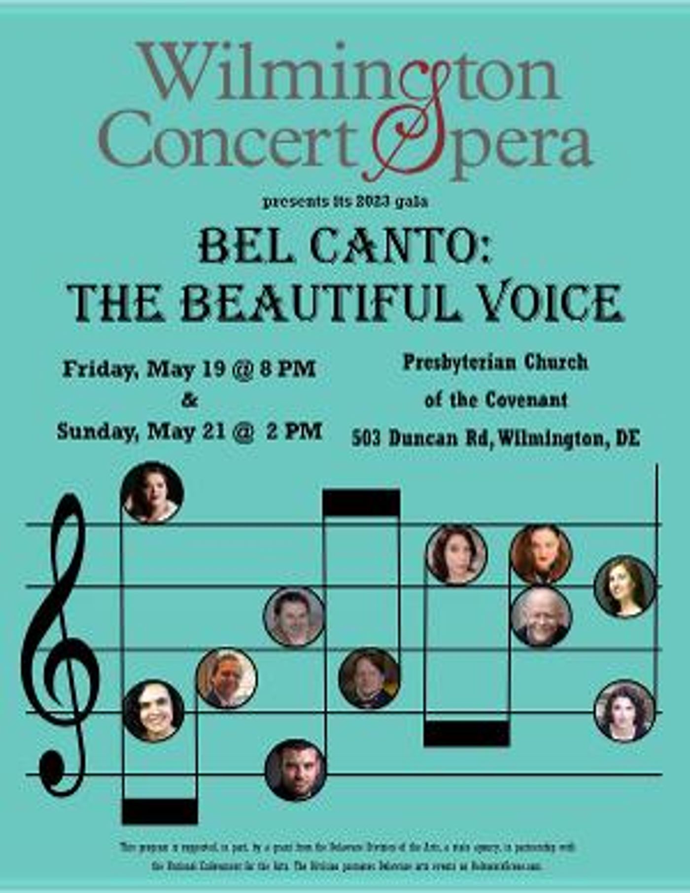 Wilmington Concert Opera to Present BEL CANTO: THE BEAUTIFUL VOICE  Image