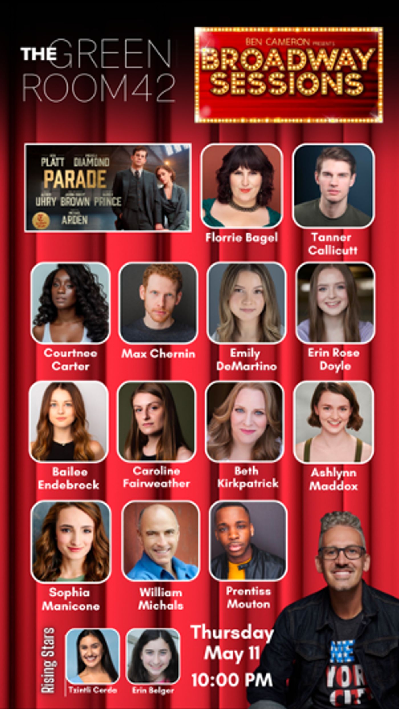 PARADE Cast Set For Broadway Sessions at The Green Room 42 This Month  Image