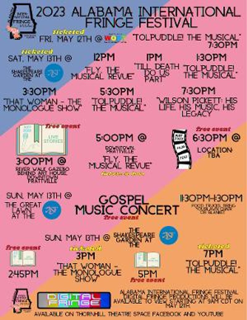 Alabama International Fringe Festival Presents Inaugural Festival Image