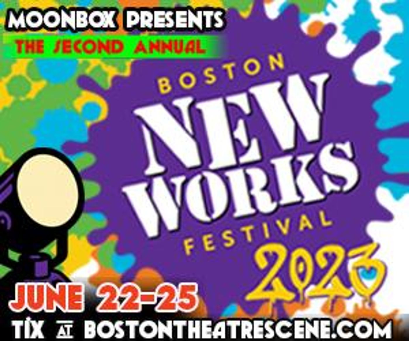 Moonbox Productions Presents 2nd Annual BOSTON NEW WORKS FESTIVAL, June 22-25  Image