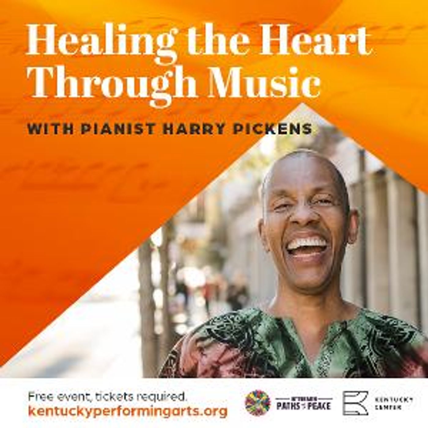 Kentucky Performing Arts Presents 'Healing The Heart Through Music' With Pianist Harry Pickens  Image