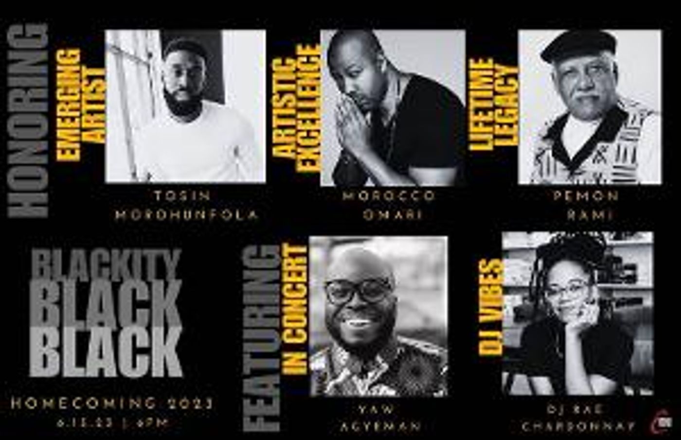 Congo Square Theatre Celebrates Black Art With 2023 Homecoming Benefit  Image