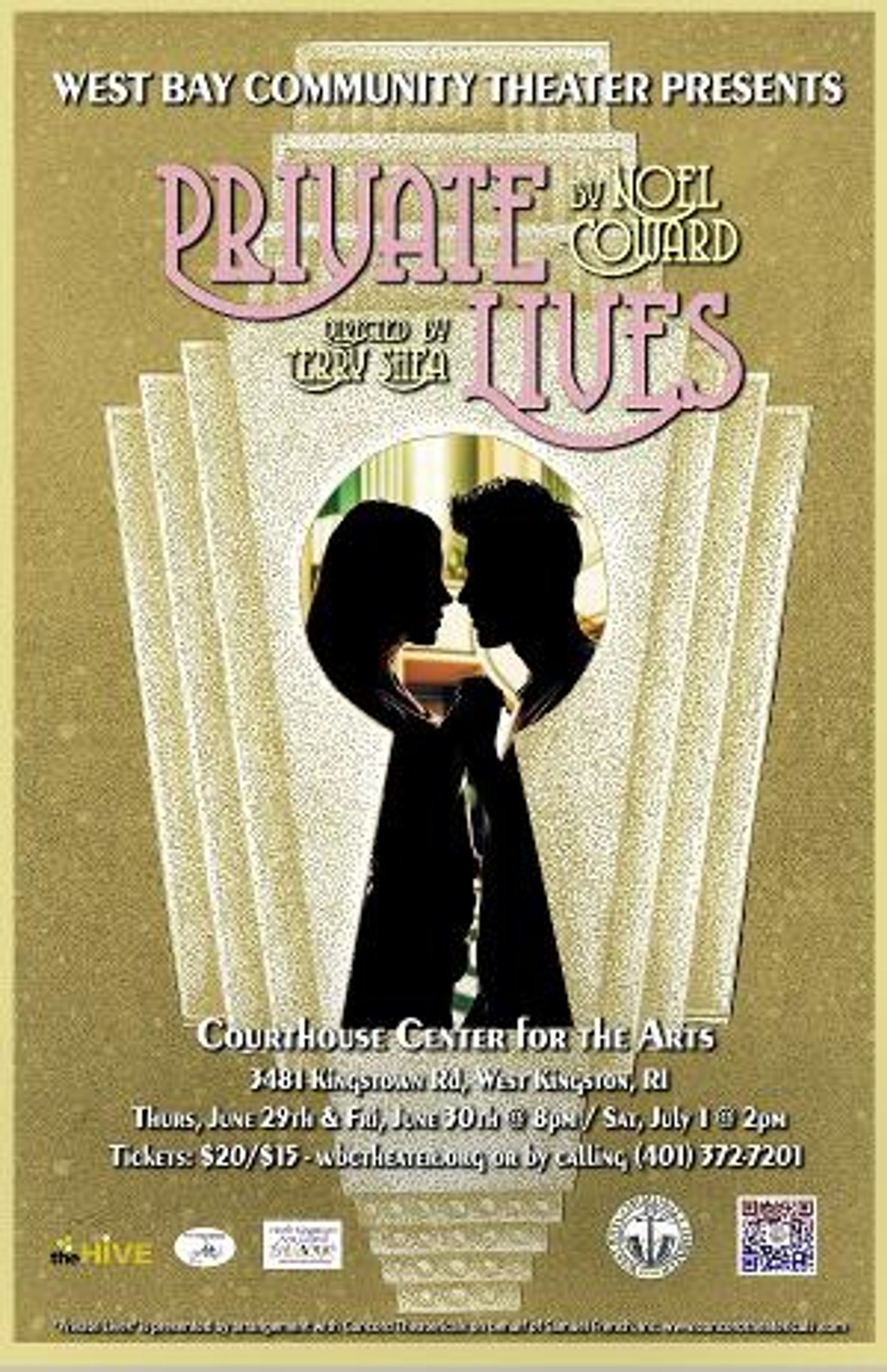 West Bay Community Theater to Present Noel Coward's PRIVATE LIVES  Image