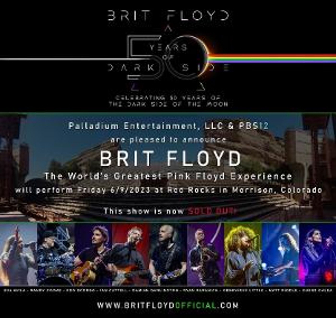 BRIT FLOYD- The World's Greatest Pink Floyd Experience - Returns To Madison This August  Image