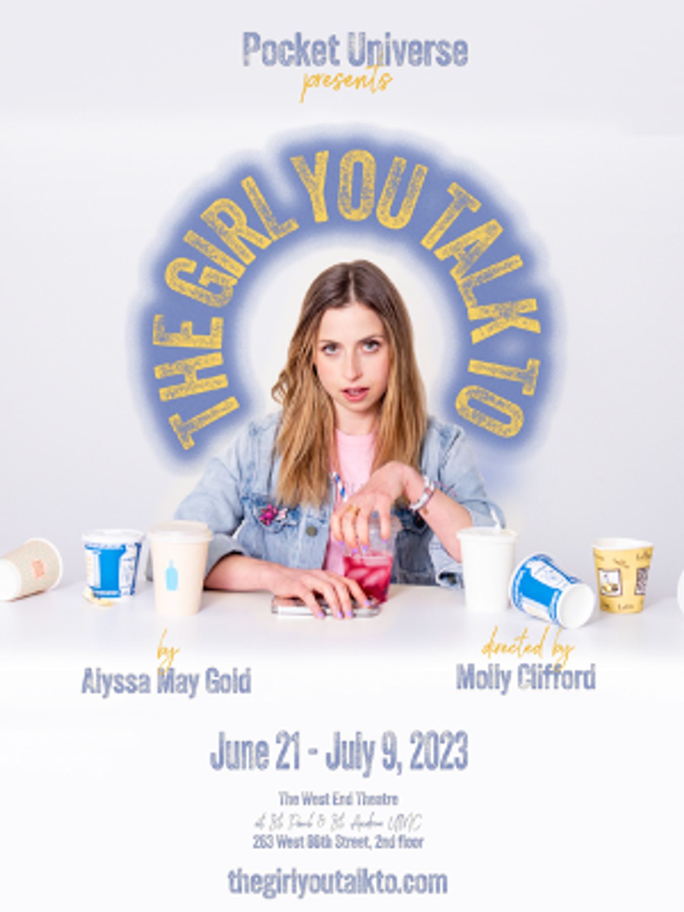 Alyssa May Gold Announces Limited Run Of THE GIRL YOU TALK TO At The West End Theater  Image