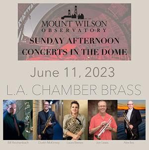 Mount Wilson Observatory to Present First Classical Concert of Season in June  Image