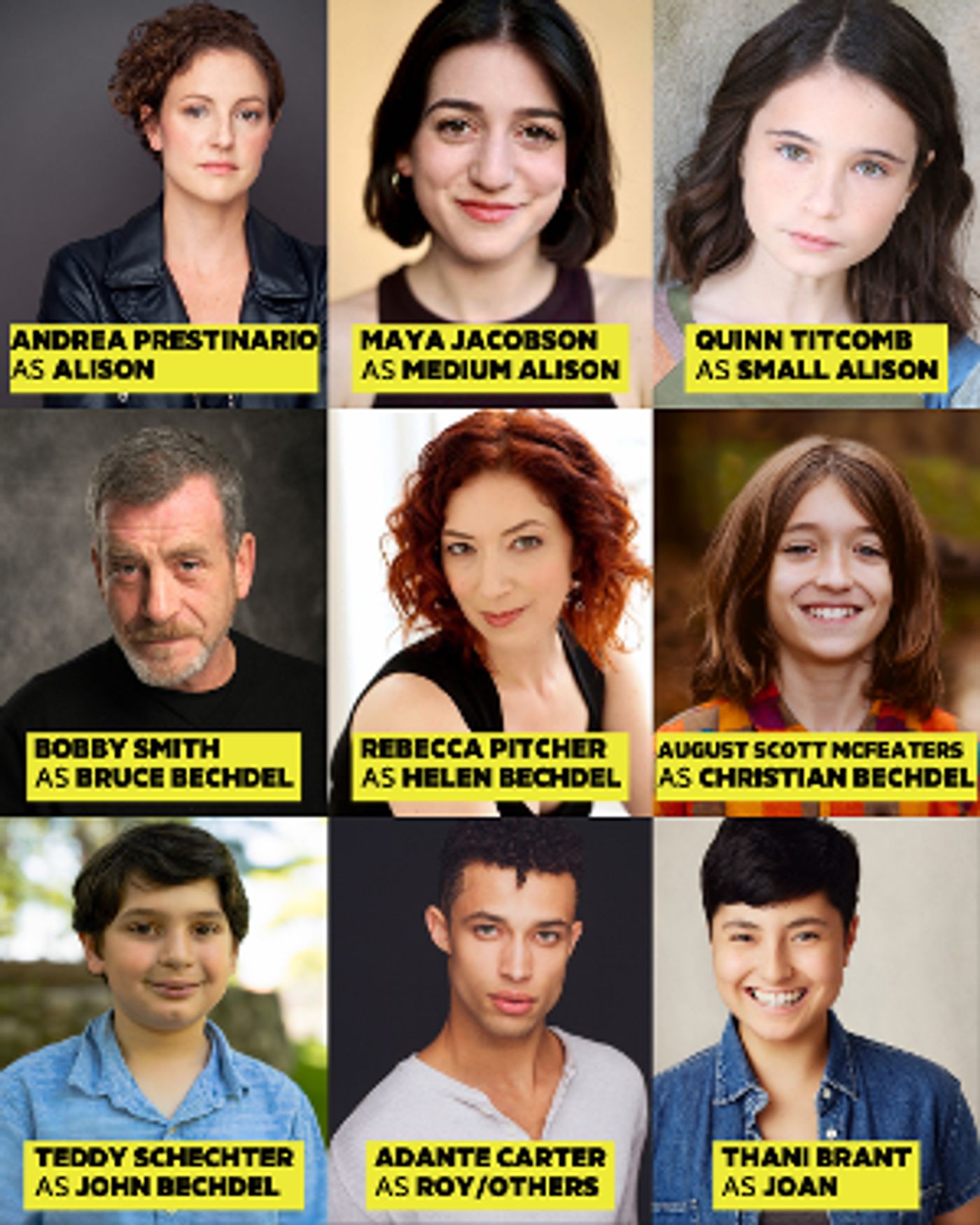 Studio Theatre Announces Cast of FUN HOME  Image