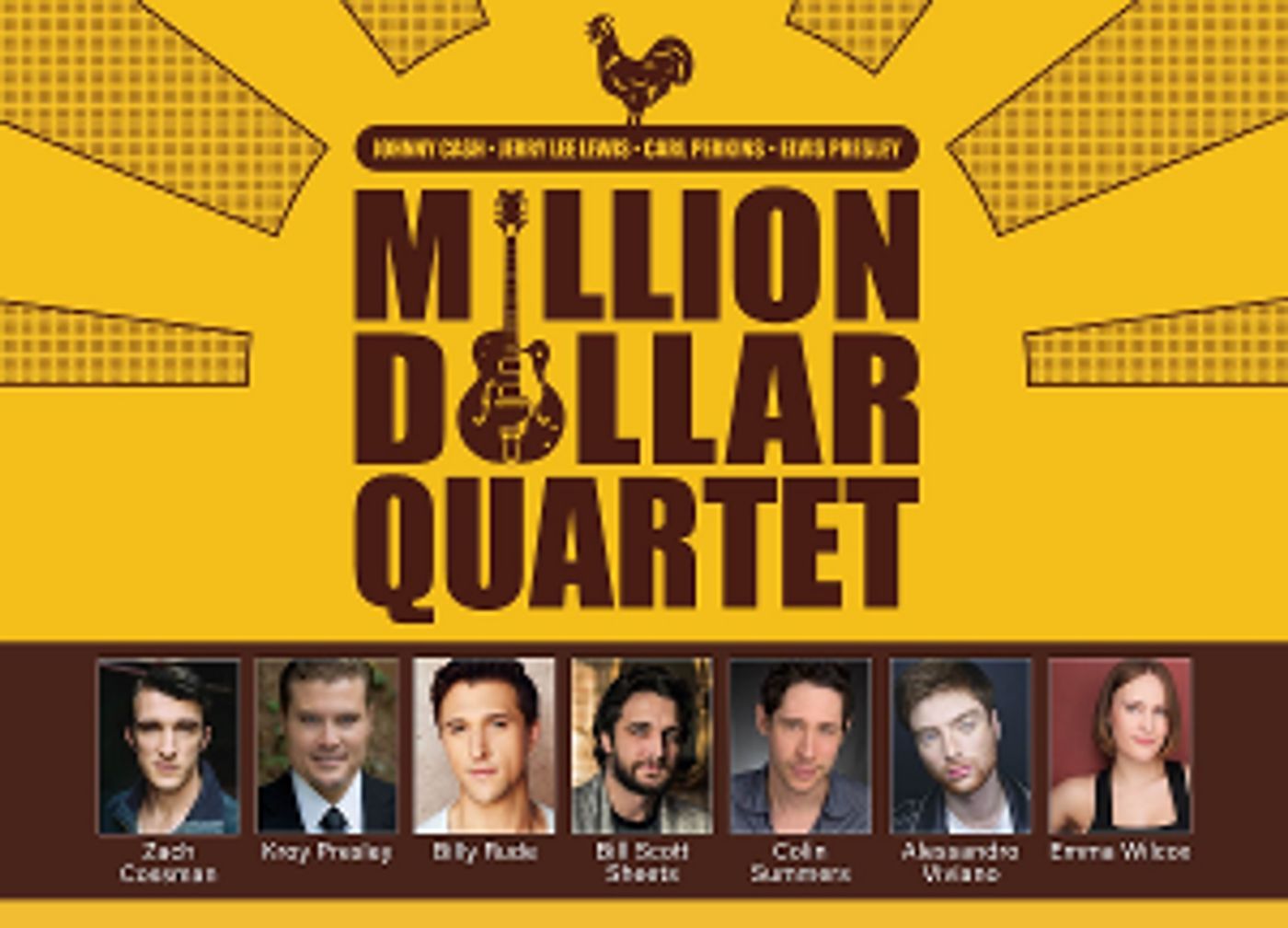 BTG Reveals Casting For MILLION DOLLAR QUARTET and PHOTOGRAPH 51  Image