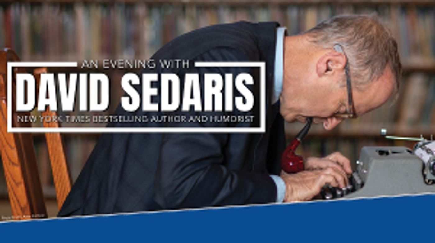 David Sedaris Returns To Overture Hall In October  Image