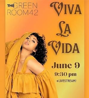AVIVA Brings VIVA LA VIDA Cabaret Show to the Green Room 42  Image