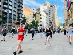 Flatiron Nomad Partnership Announces 2023 Summer Series — Interactive Public Art, Salsa Dancing, Fitness Classes, and More  Image