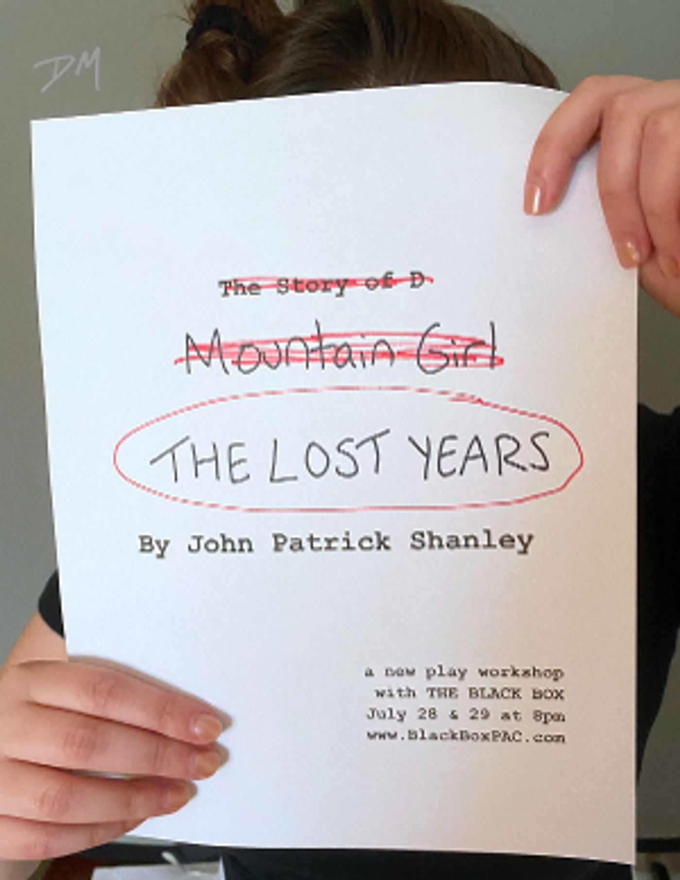 John Patrick Shanley Will Workshop New Play THE LOST YEARS at The Black Box  Image