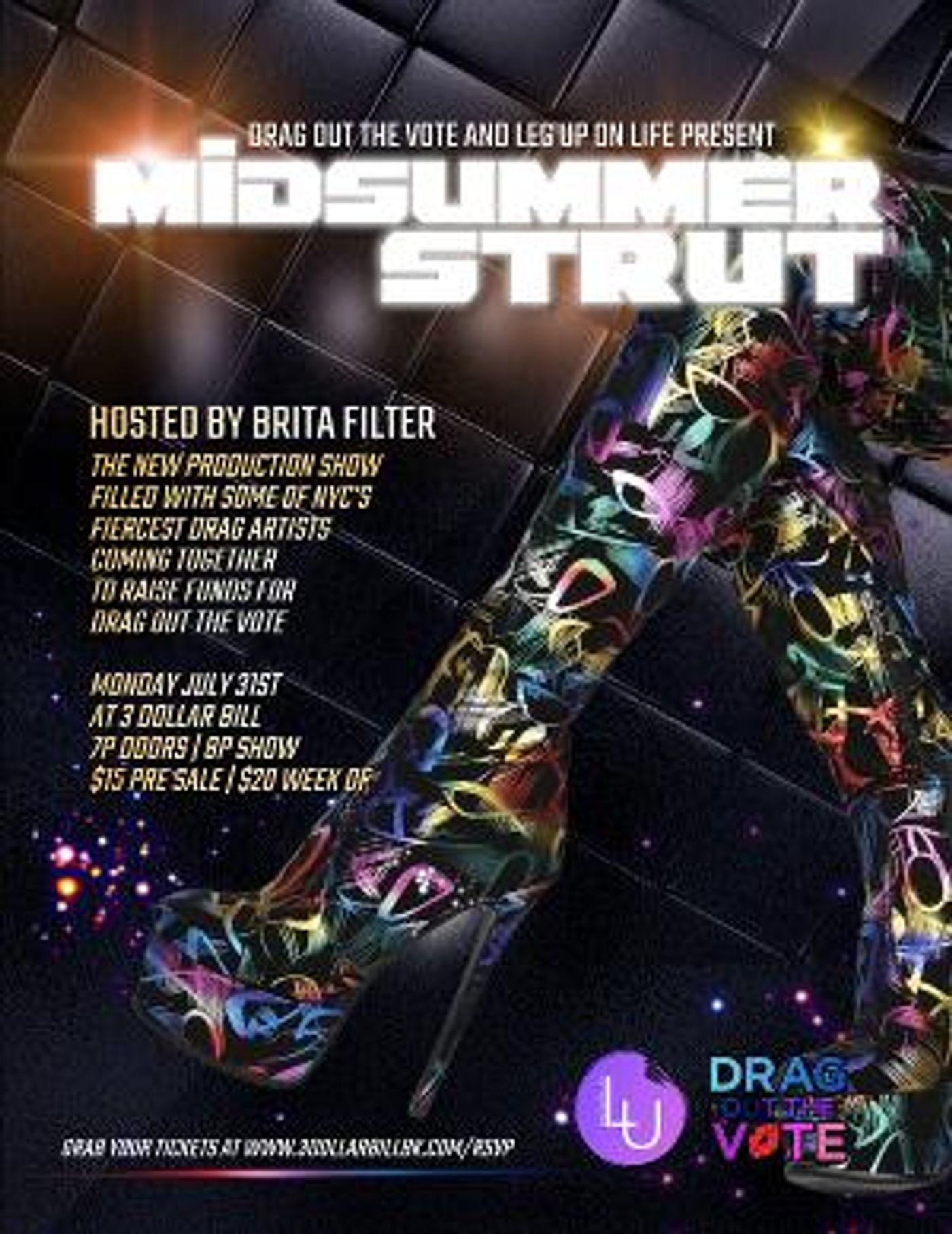 MIDSUMMER STRUT Takes To The 3 Dollar Bill Stage  Image