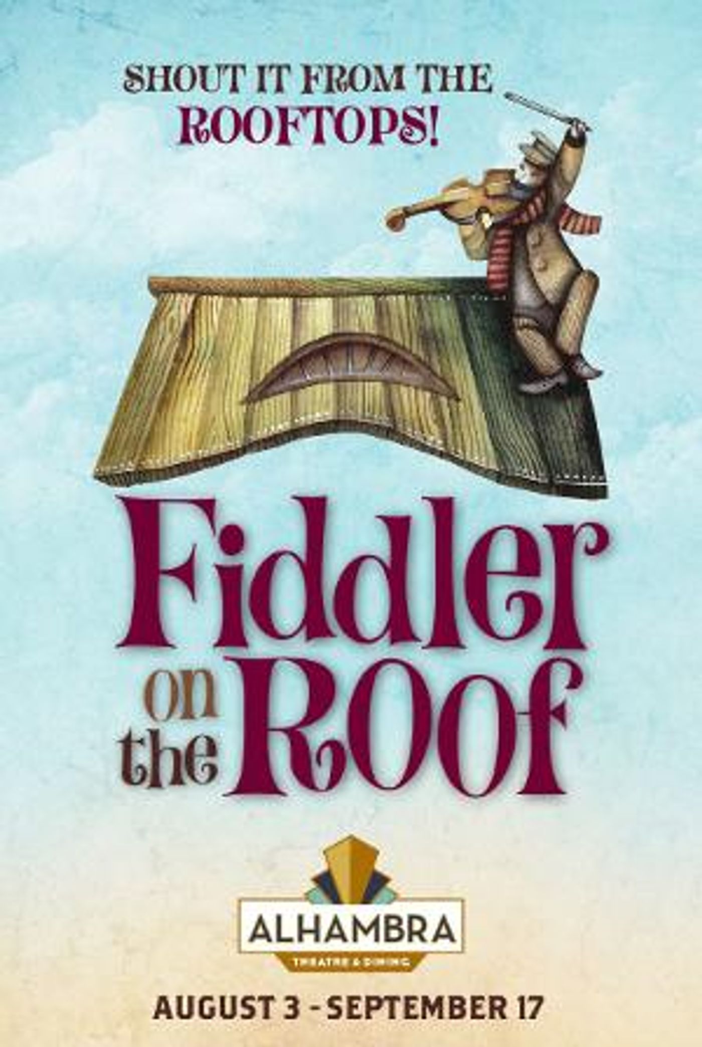 FIDDLER ON THE ROOF Opens At Alhambra Theatre & Dining  Image