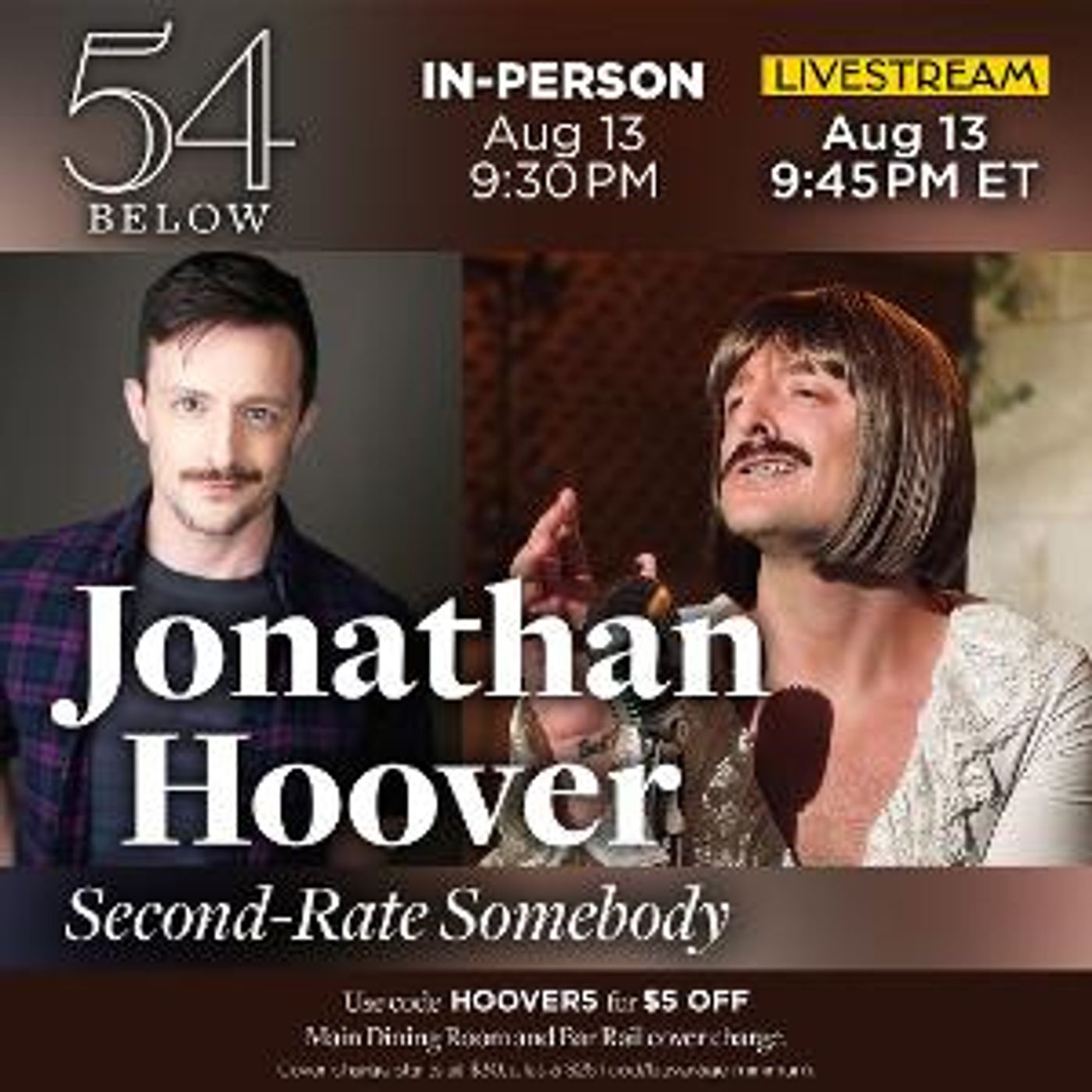 Viral Hit Jonathan Hoover To Take The Stage At 54 Below, August 13  Image