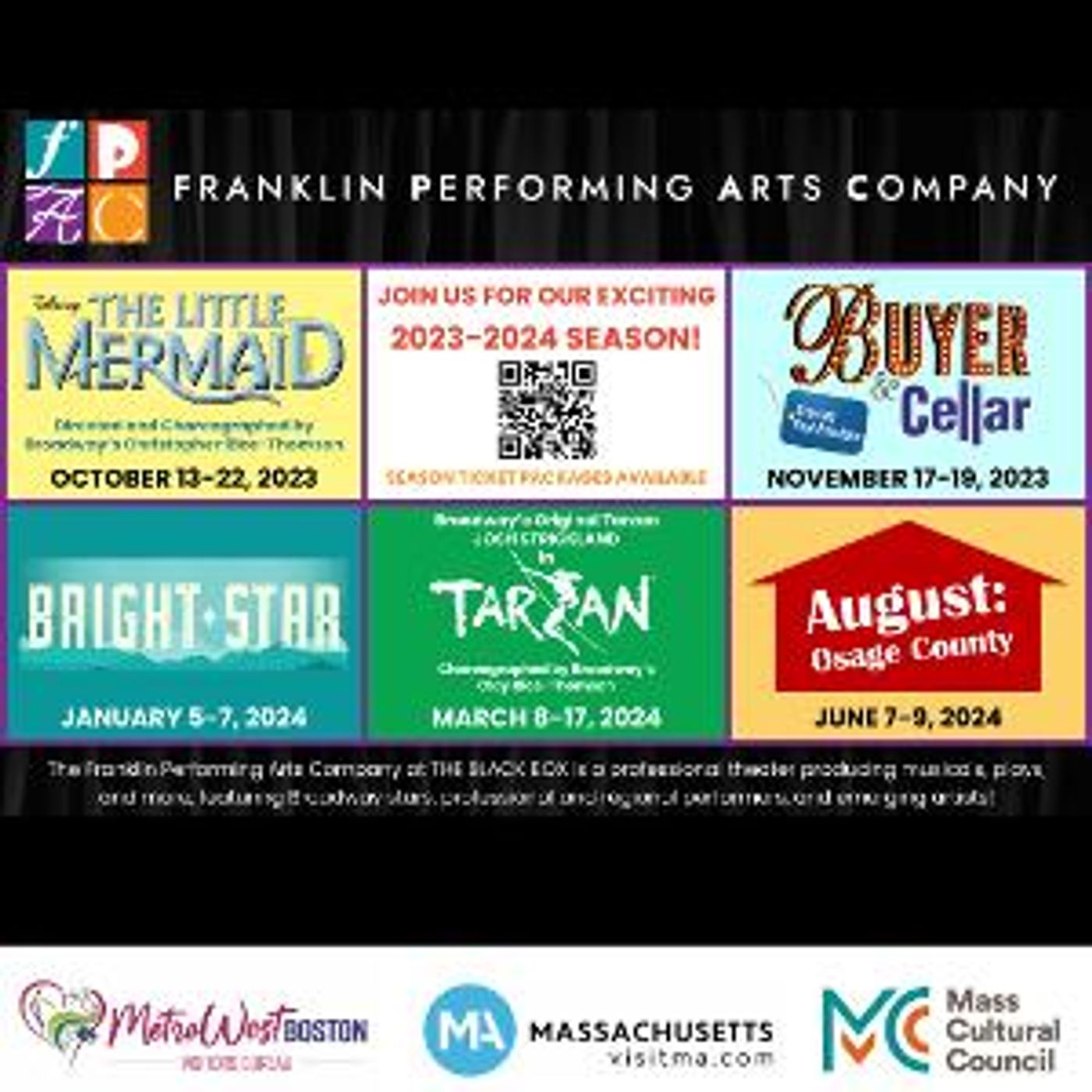 The Franklin Performing Arts Company Announces Its 2023-24 Season Featuring THE LITTLE MERMAID And More  Image