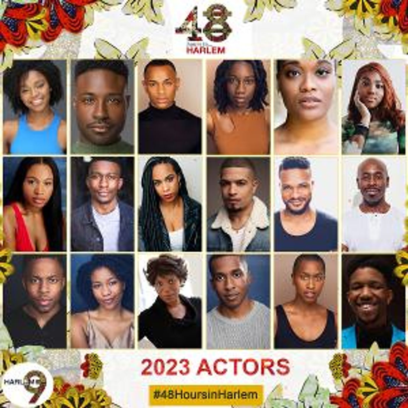 Actors Announced for the 12th ANNUAL 48HOURS IN... HARLEM FESTIVAL  Image