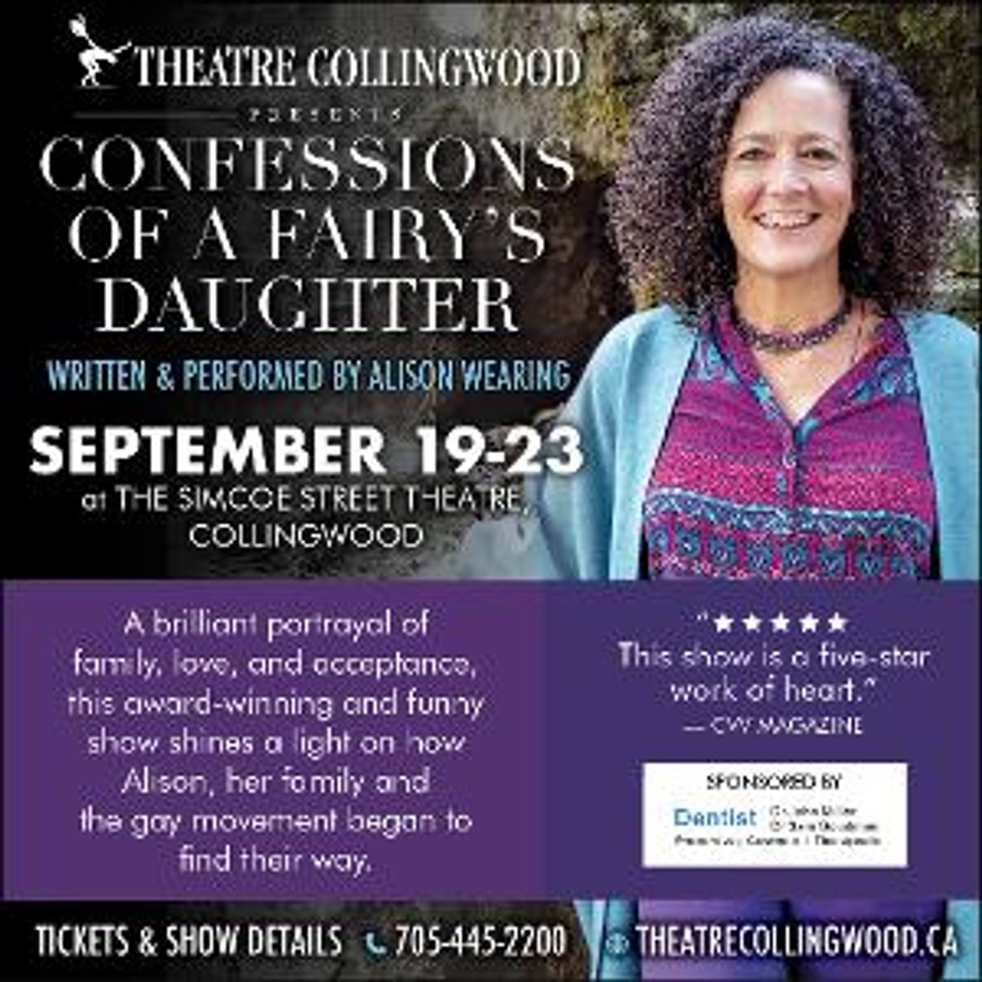 CONFESSIONS OF A FAIRY'S DAUGHTER Comes to Theatre Collingwood  Image