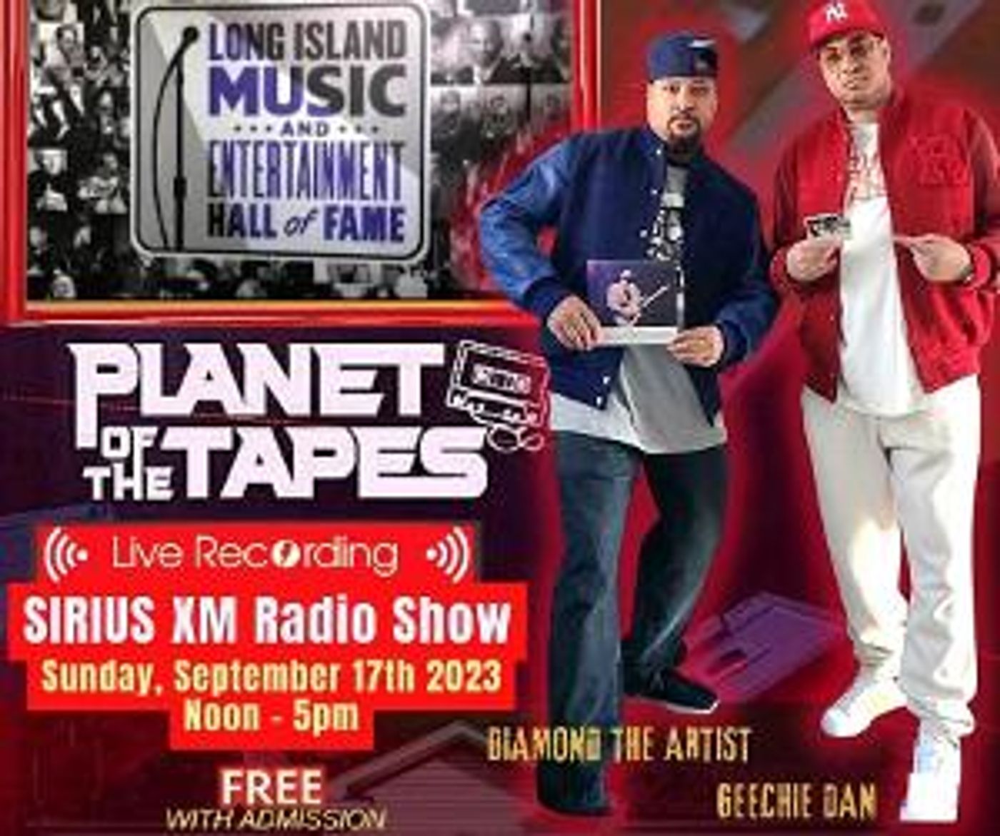 NY Hip Hop Music Event Story Pitch, Planet Of The Tapes At LIMEHOF  Image